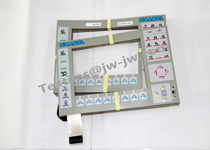 High Quality Picanol Membrane Switch B155819 B163113 B153551 B163112 Picanol DELTA/DELTA-X Loom Spare Parts