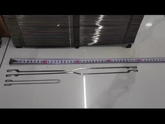 Leno-inrichting van roestvrij staal type J 380 mm