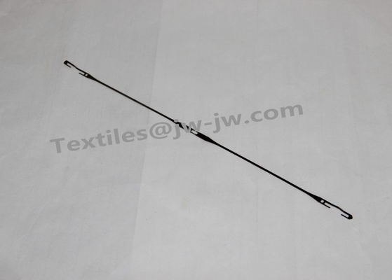 C Type Heald Wire 382# Brown Eye （7.8X3 ) For Weaving Loom Spare Parts