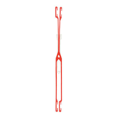 JW-0052 Red Leno Healds 330mm C Type Weaving Loom Parts Red Color