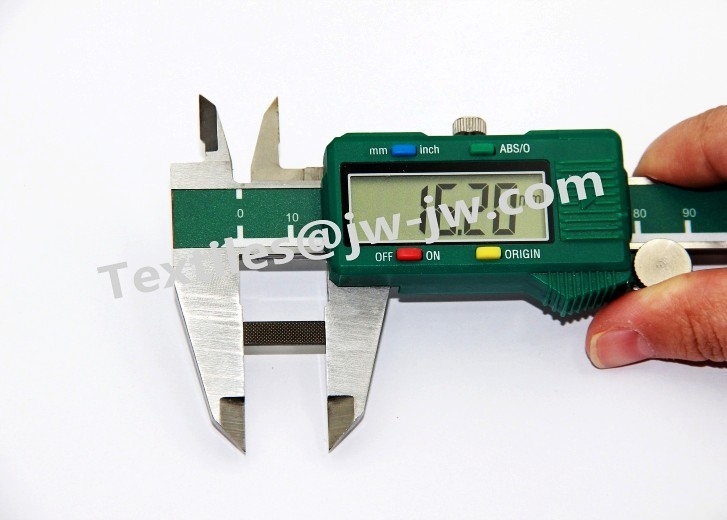 JWDR-1063 For Rapier Loom Spare Parts Hard Metal Plate G Cpl Grooved Length Direction 72544p